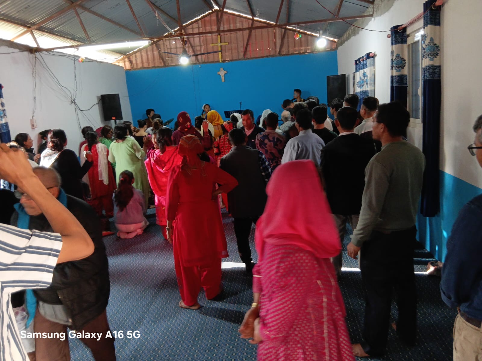 Kathmandu Evangelical Church gathered for worship